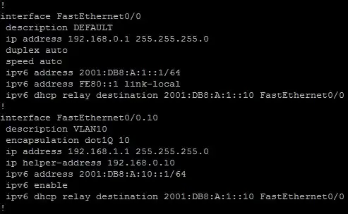 Configuration Router