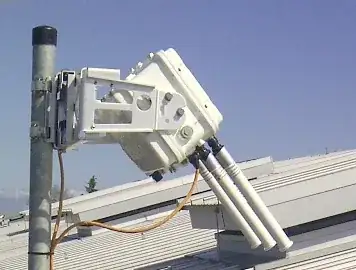 WiFi access point on roof