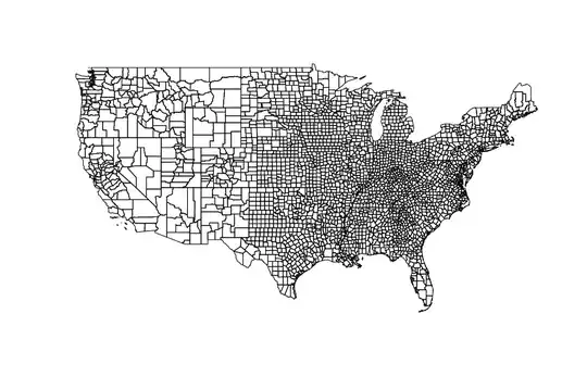 1910 contiguous United States
