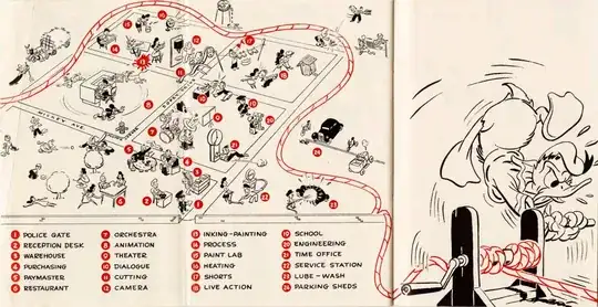 Disney Lot Map
