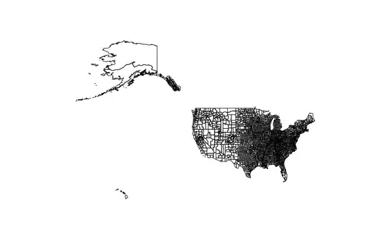 1910 shapefile of US counties