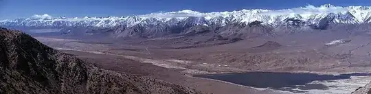 Owens Valley and Sierra Nevada