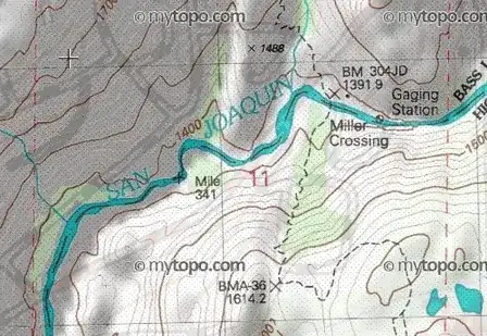 Example postholer map