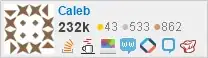 profile for Caleb on Stack Exchange, a network of free, community-driven Q&A sites