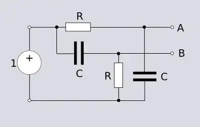 RC non minimum phase filter