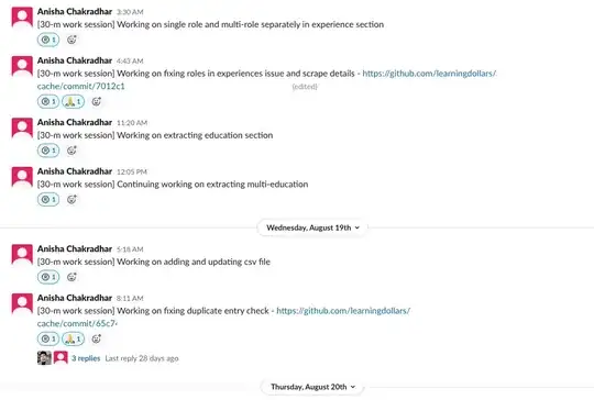 developer time tracking via chat