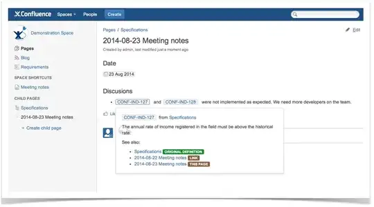 Requirement Yogi showing a requirement excerpt