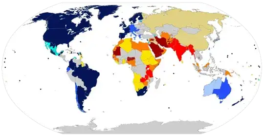 world homosexuality laws