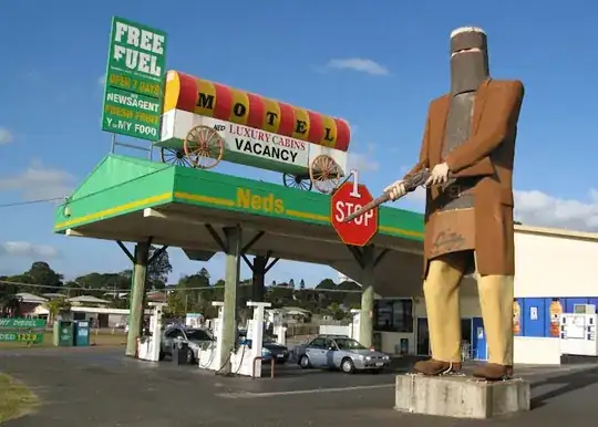 The Big Ned Kelly, Maryborough