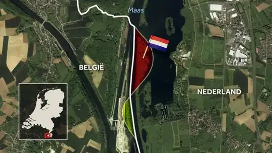 Exchange of border area