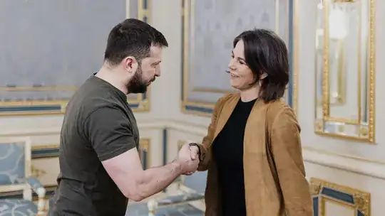 Zelensky and Baerbock