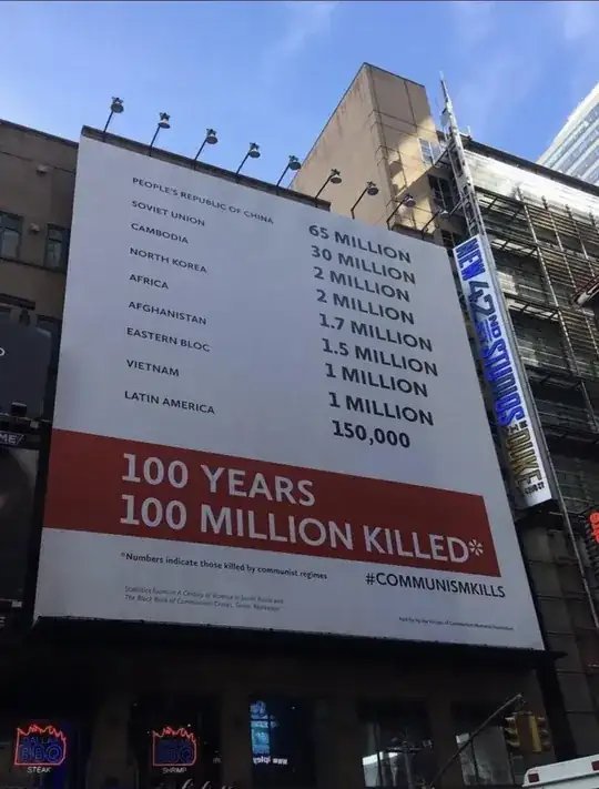 Communism Kills sign