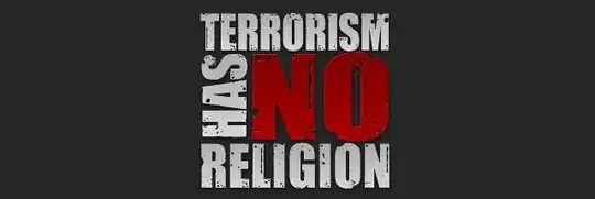 Terrorism has NO religion