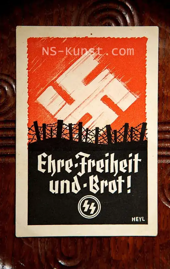 Axis propaganda postcard