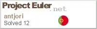 Project Euler status