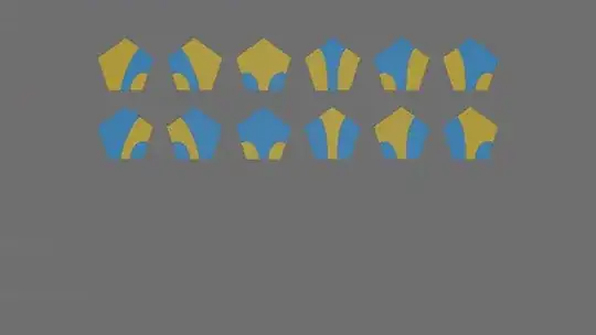 an animation of the net being folded into a dodecahedron