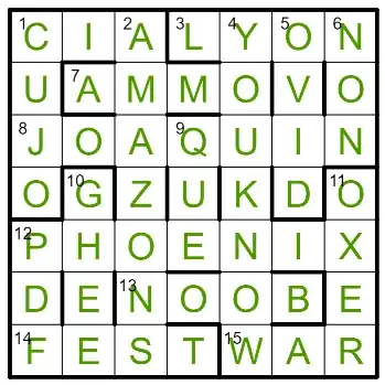 filled crossword grid