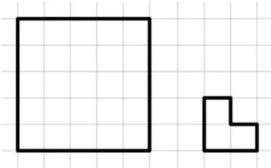 5 x 5 grid AND L-shaped triomino