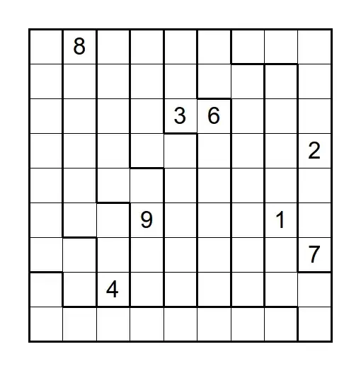 Sudoku with only 8 predefined numbers