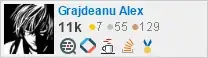profile for Grajdeanu Alex. on Stack Exchange, a network of free, community-driven Q&A sites
