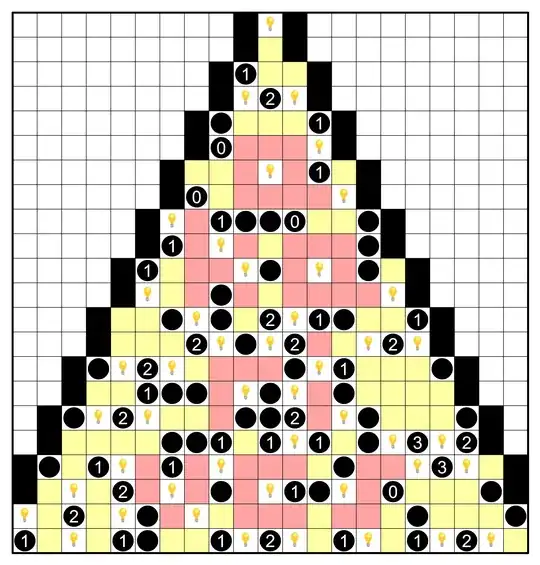 added shading by number of bulbs seeing each cell