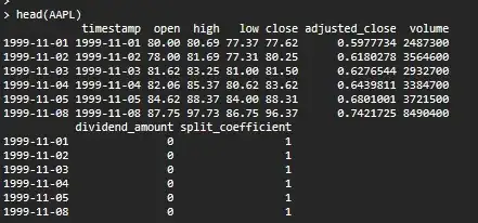 General Time-series information