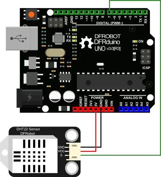 Example how to connect to DFRduino