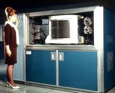 KDF9 disc, from 1965