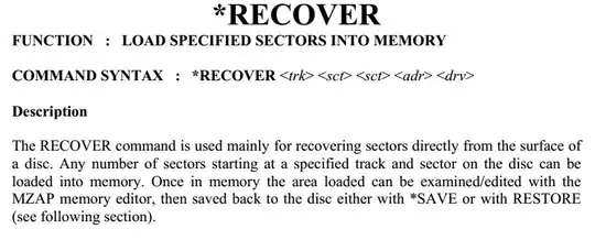 Disc Doctor Manual for *RECOVER