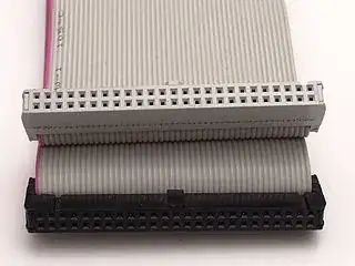 Image of 50-pin IDC ribbon cable