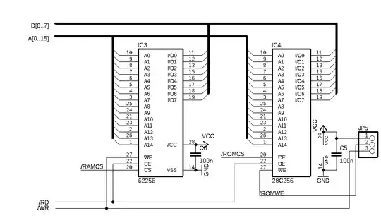 OMEN Alpha Z80 Memory circuit