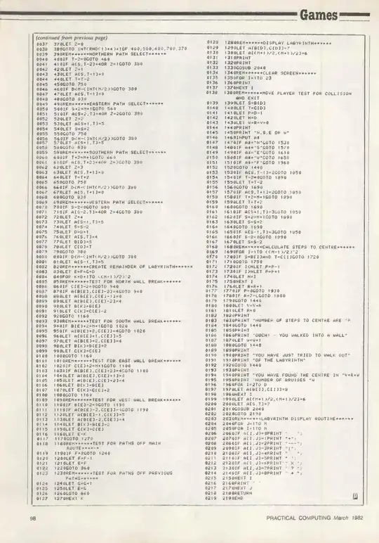 Practical Computing, March 1982 - page 98 Practical Computing, March 1982 - page 98