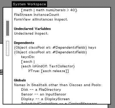 Smalltalk-80 screenshot