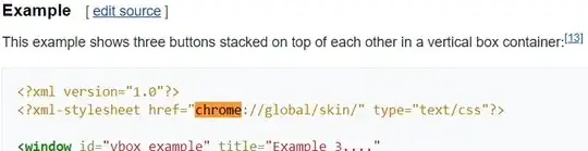 "chrome" in XUL markup