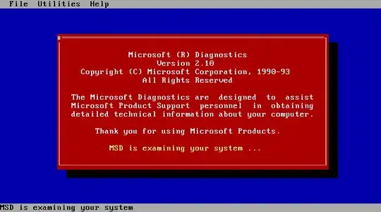 MSD is examining your system...