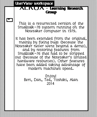 Smalltalk-78 screenshot