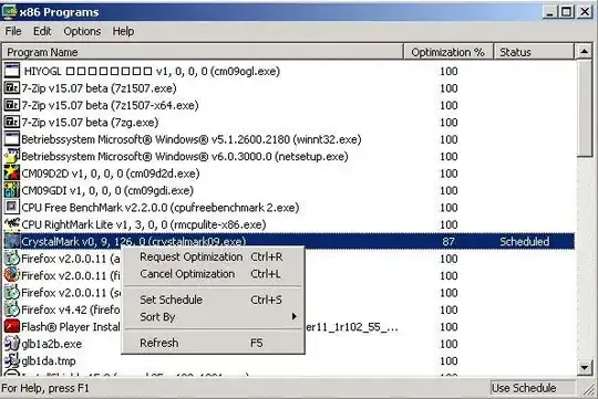 FX!32 optimization screenshot