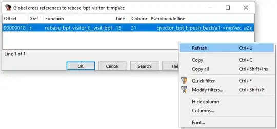 Global cross references