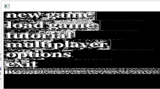 monochrome dump of file