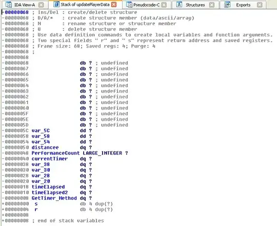 dbl click local variables