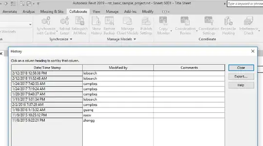 History of Sample File