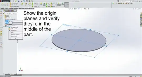 Solidworks URDF Part Origin
