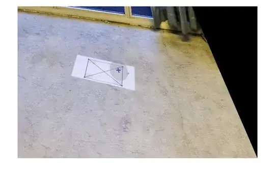 Image rotated 10/1000 degrees about the X-image axis