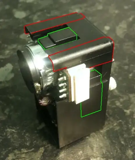 Cut the casing of a Dynamixel servo