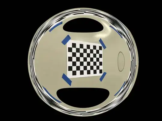 Distorted image from rectification step