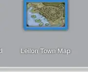 Page titled "Leilon Town Map" with leilon thumbnail