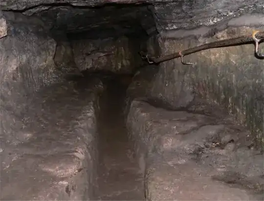 Counter-mine at St Andrews Castle