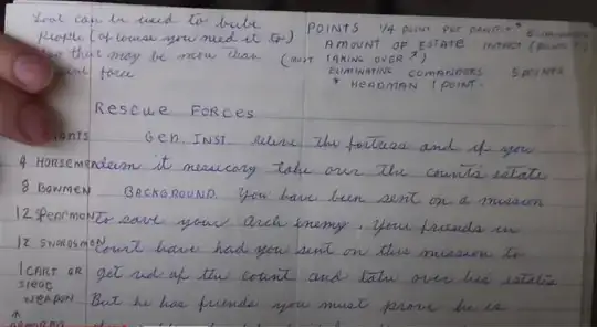 Writeup from Arneson-run Braunstein session - Rescue Forces