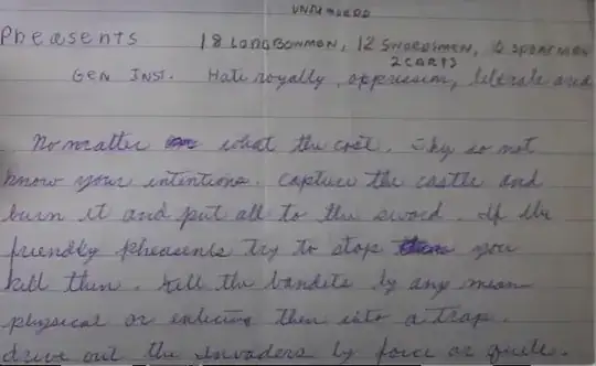 Writeup from Arneson-run Braunstein session - Peasents