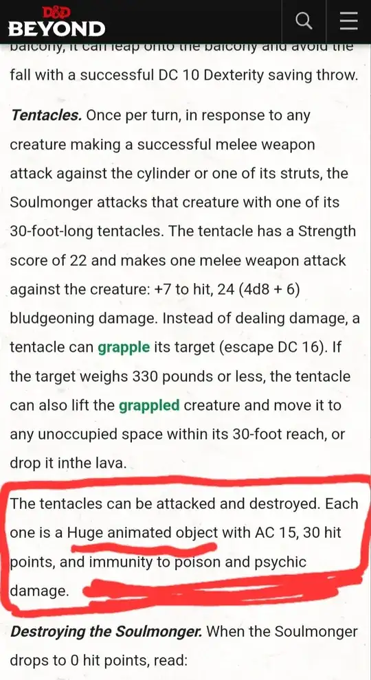 a screenshot from DnD Beyond